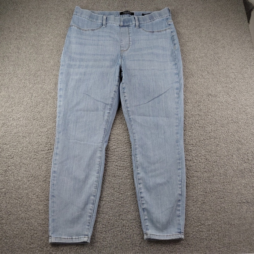 Judy Blue Skinny Jeans Sz 18W Light Wash Pull On Stretch Denim High Waisted EUC
